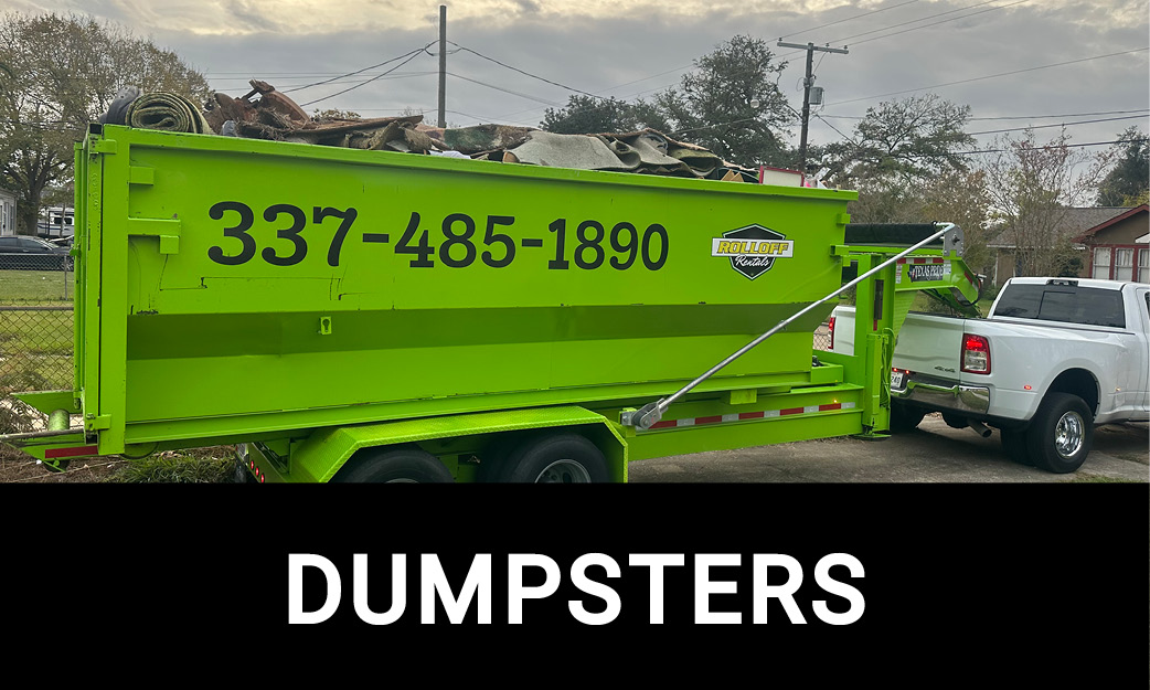 Dumpsters with RollOff Services