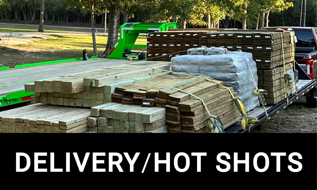 Delivery or Hot Shots with RollOff Services