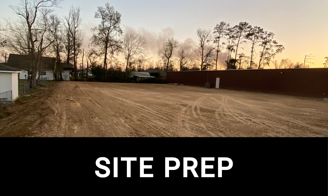 Site Prep with RollOff Services