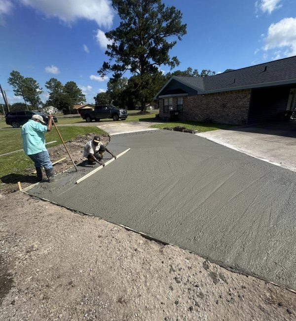 Concrete Driveway Pour
