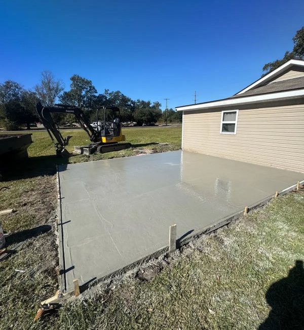 New Concrete Slab